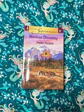 Paperback Harlequin novel Montana Dreaming by Nadia Nichols